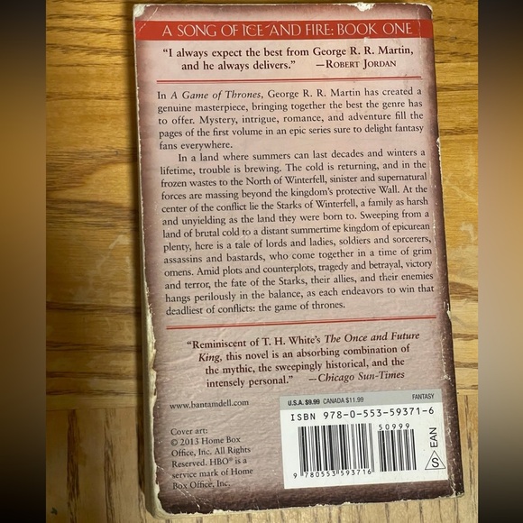 Game of Thrones Paperback - George R. R. Martin - Picture 2 of 3